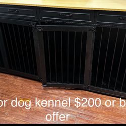 Indoor doghouse kennel 