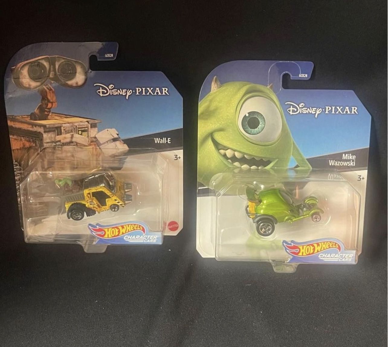 Hot Wheels Disney Pixar Wall-E - Mike Wazowski Character Cars