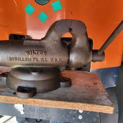 4" Wilton Bench Vise Bullet Vice 12-31-1962 HD 9400