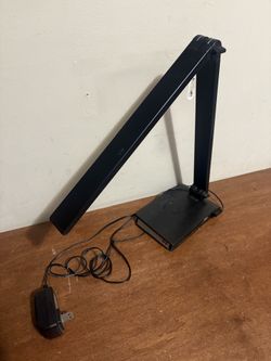 Lorell LED Desk Lamp Adjustable Touch Control Black LLR13202