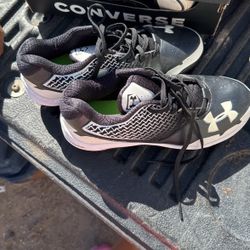 baseball glove/ cleats