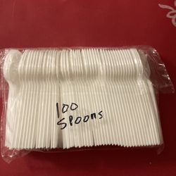 Plastic Teaspoons 