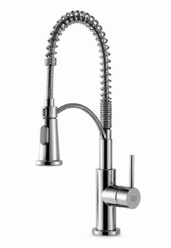 NEW Dornbracht Tara Classic Profi Faucet (contact info removed)8 Chrome Lux German Kitchen Mixer