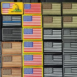 American Flag Patches _ Velcro _ starting at $3 each