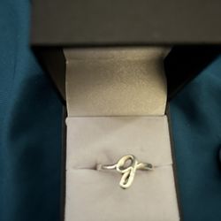 James Avery g Ring Size 8