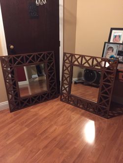 Mirrors and pictures frames