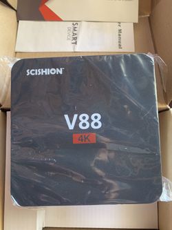 Scishion V88 4K Streaming Box / TV Media Player, Android Quad Core, 1Gb/8Gb