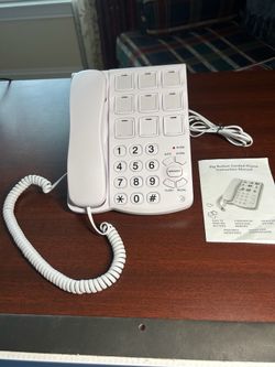 Big Button Corded Phone