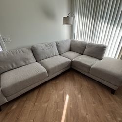 Living Spaces Amherst Cobblestone Sectional