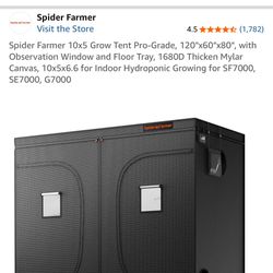 Grow Tent 6x10x5 Feet