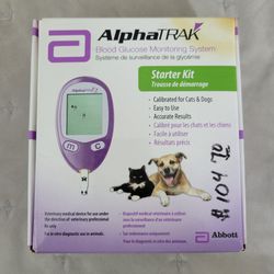 AlphaTrak Blood Glucose Monitoring System Starter Kit