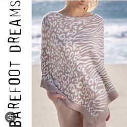 Barefoot Dreams, Ultralight, Ocean Breeze, Poncho NWT