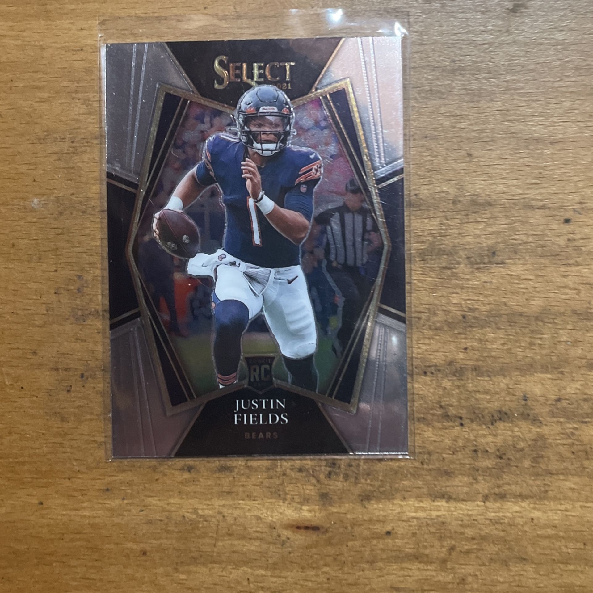2021 SELECT JUSTIN FIELDS ROOKIE CARD