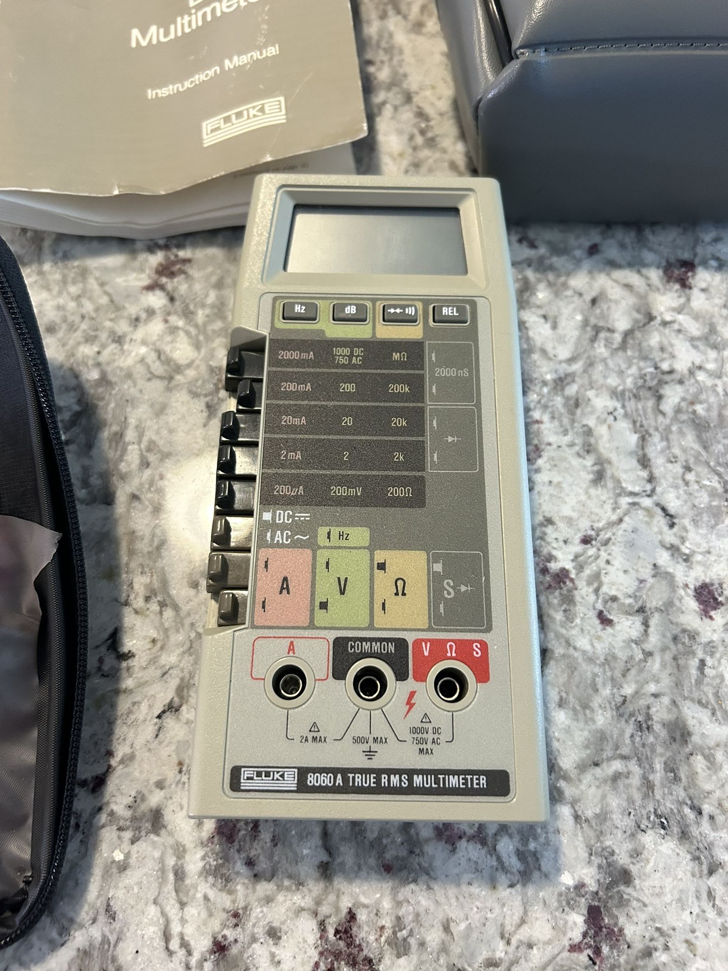 Fluke 8060 A True RMS Multimeter in Excellent Condition