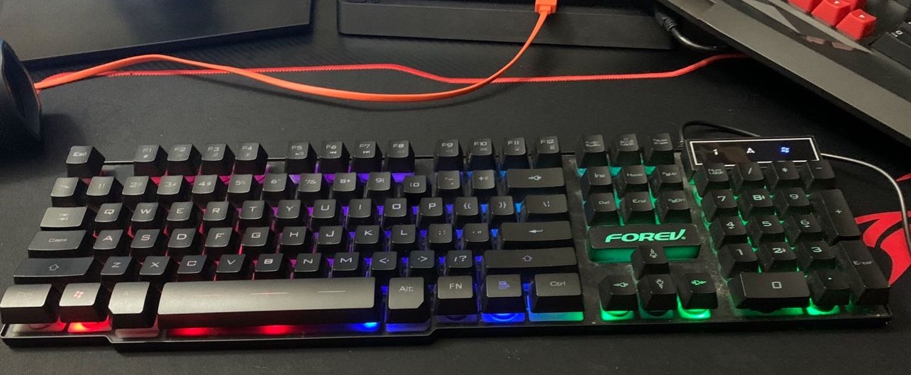 Gaming Keyboard With Lights