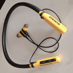DeWalt Bluetooth Wireless 2 n 1 Headset - Mint - $40