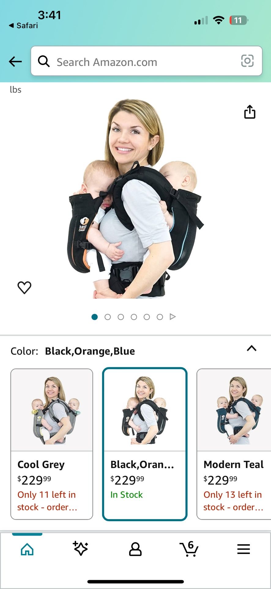 TwinGO Baby Carrier 