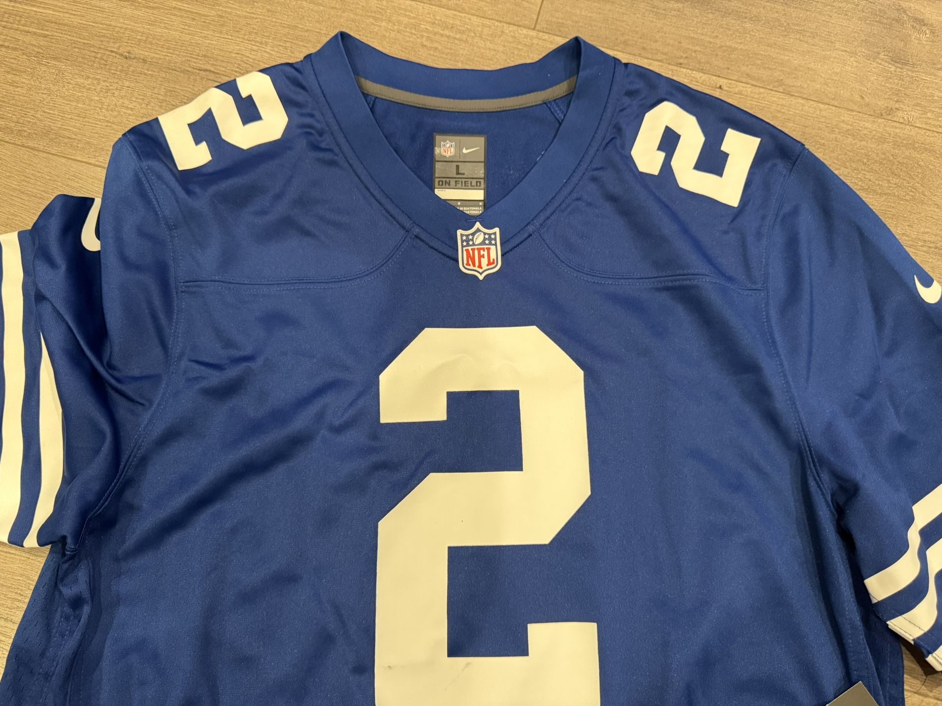 Nike Indianapolis Colts Football Jersey Size Large Men New