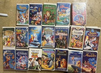 Assorted Disney/Pixar VHS Tapes