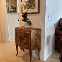 Beautiful Wood Side Table 