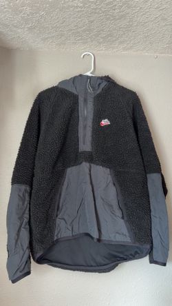 Nike Sportswear Sherpa Fleece Half-Zip Hoodie - Men’s Large