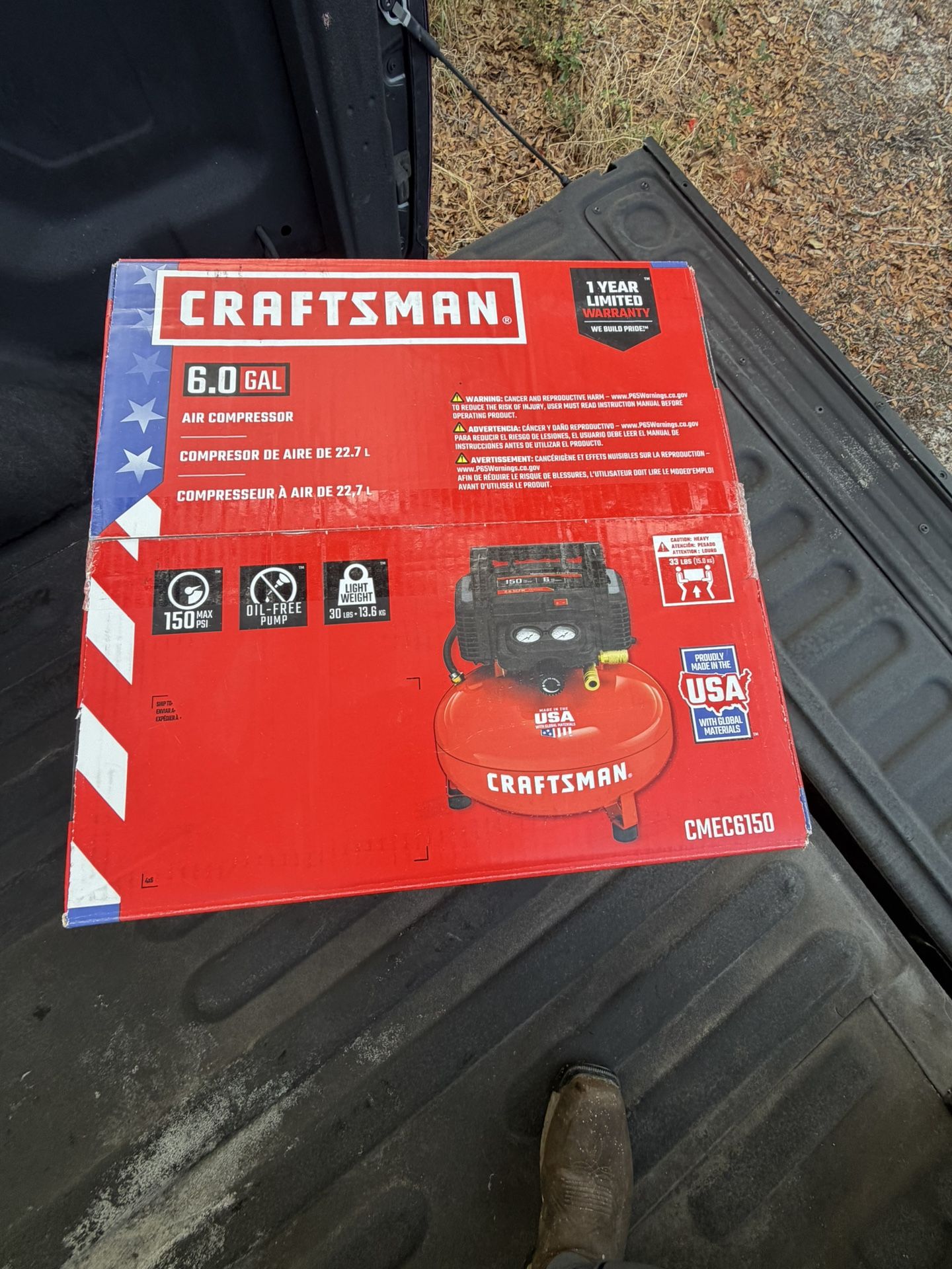 Craftsman 6 Gallon Air Compresor