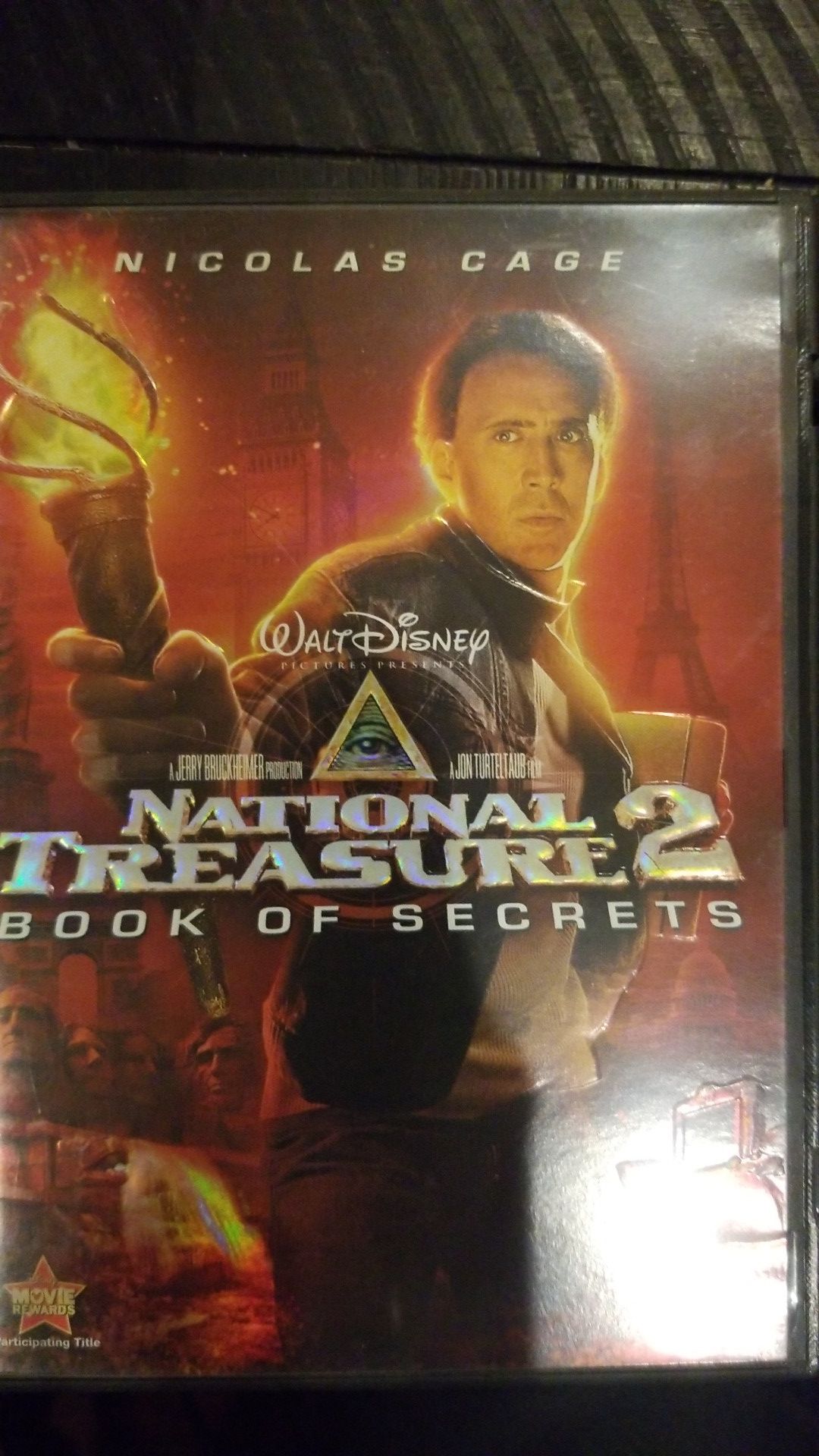 National Treasure 2: Book of Secrets dvd