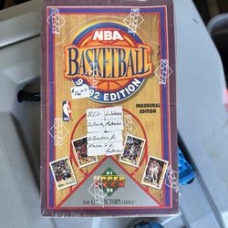 91-92 Upper Deck NBA Basketball Box Factory Sealed 