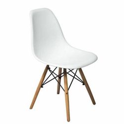 Solid Wood Legs Dining Chairs (4)
