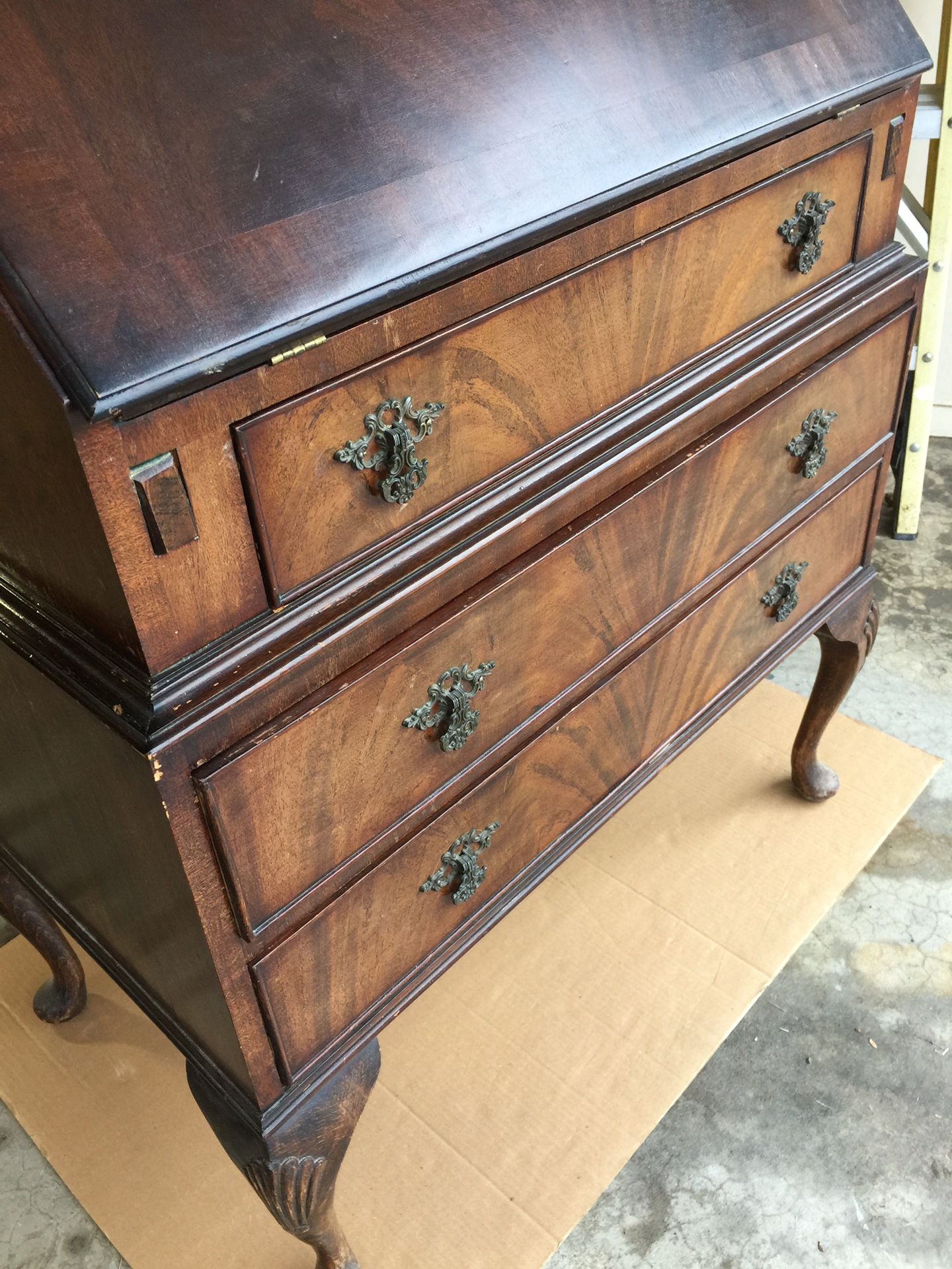 Antique Secretarial Desk