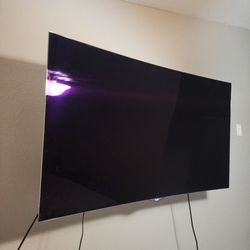 LG 55-inch curved OLED