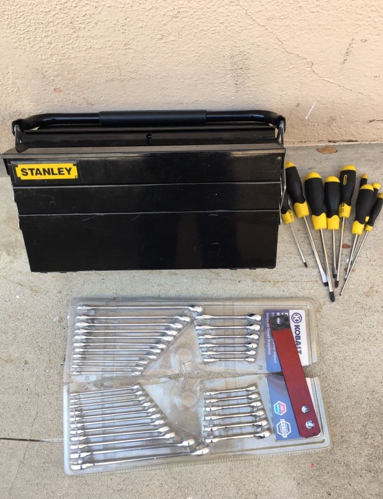 CRAFTSMAN Torx USA or set of Kobalt Wrenches 34pc Stanley Screwdrivers Stanley Toolbox