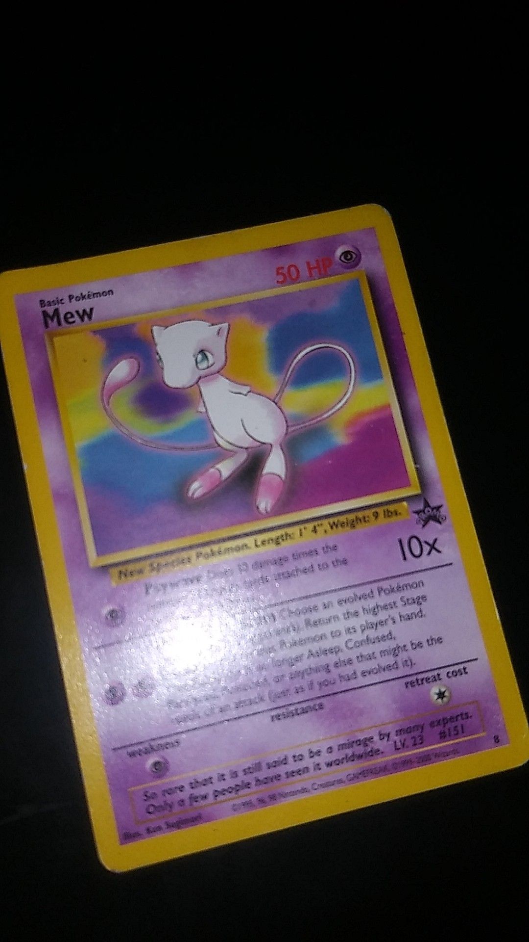 1999 edition promo mew