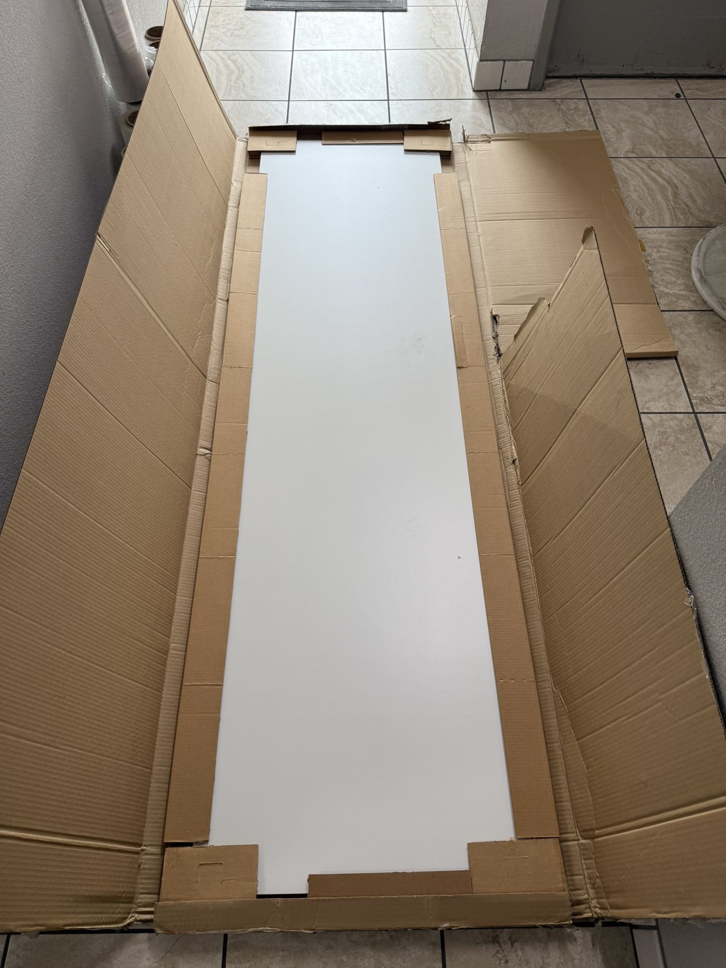 Diamond Express Cabinet End Panel 24-in W × 96-in H x 0.75-in D White Painted (Pantry Cabinet End Panel)