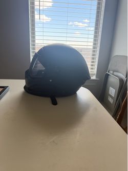 Helmet and gloves