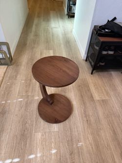 Four side tables with wheels