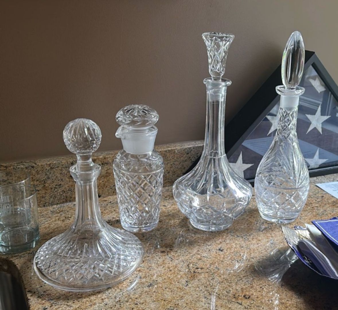 4 Decanters