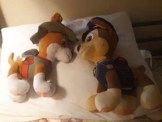 Paw patrol plushies