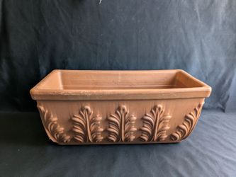 Terracotta flower box window box