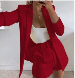 Red Shorts And Sports Coat