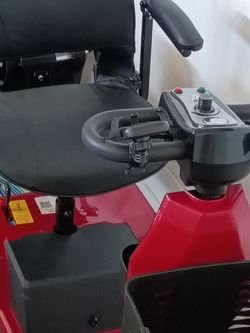 Red mobile cart
