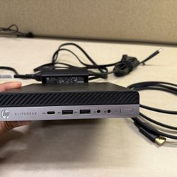 HP Elitedesk Elite Desk Mini PC Desktop Pro Computer AMD Ryzen 5 With Radeon Vega Graphics