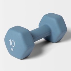 Target Dumbbell 10lbs Blue
