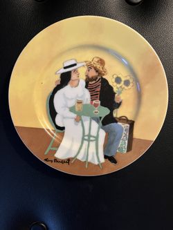 Van Gogh Amoureux Plate 