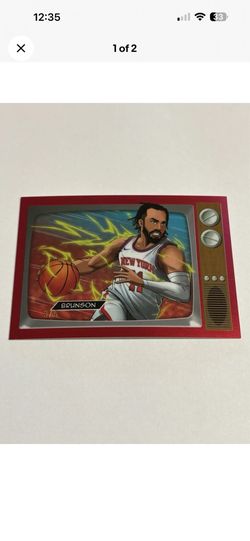 2025-26 Topps Bowman Chrome JALEN BRUNSON Anime Red Knicks SSP #3/5!!!