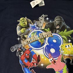 Universal Studios 2008 Characters T-Shirt XX-Large