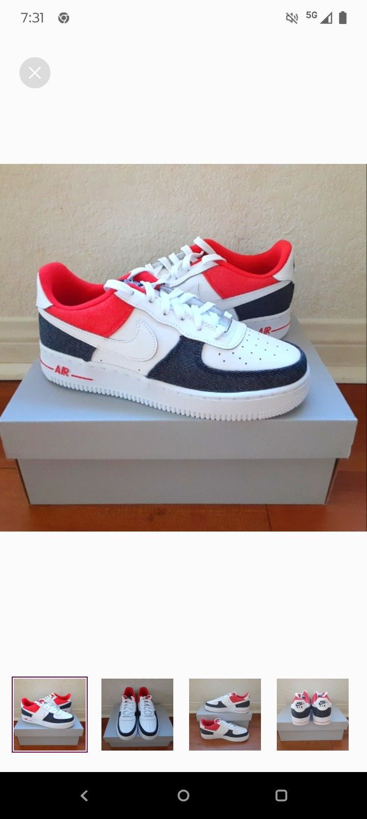 Nike Air Force 1 Multiple Sizes Read Entire Description