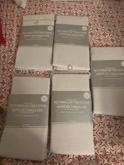 White Premium Tablecloth 