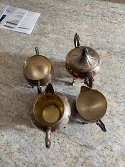 Antique silverware