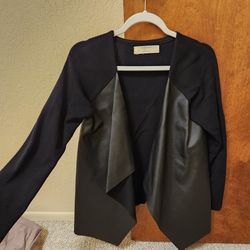 Leather ZARA Jacket, size Large